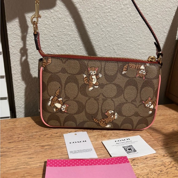 Coach Nolita 19 dancing kitten purse - Picture 2 of 3